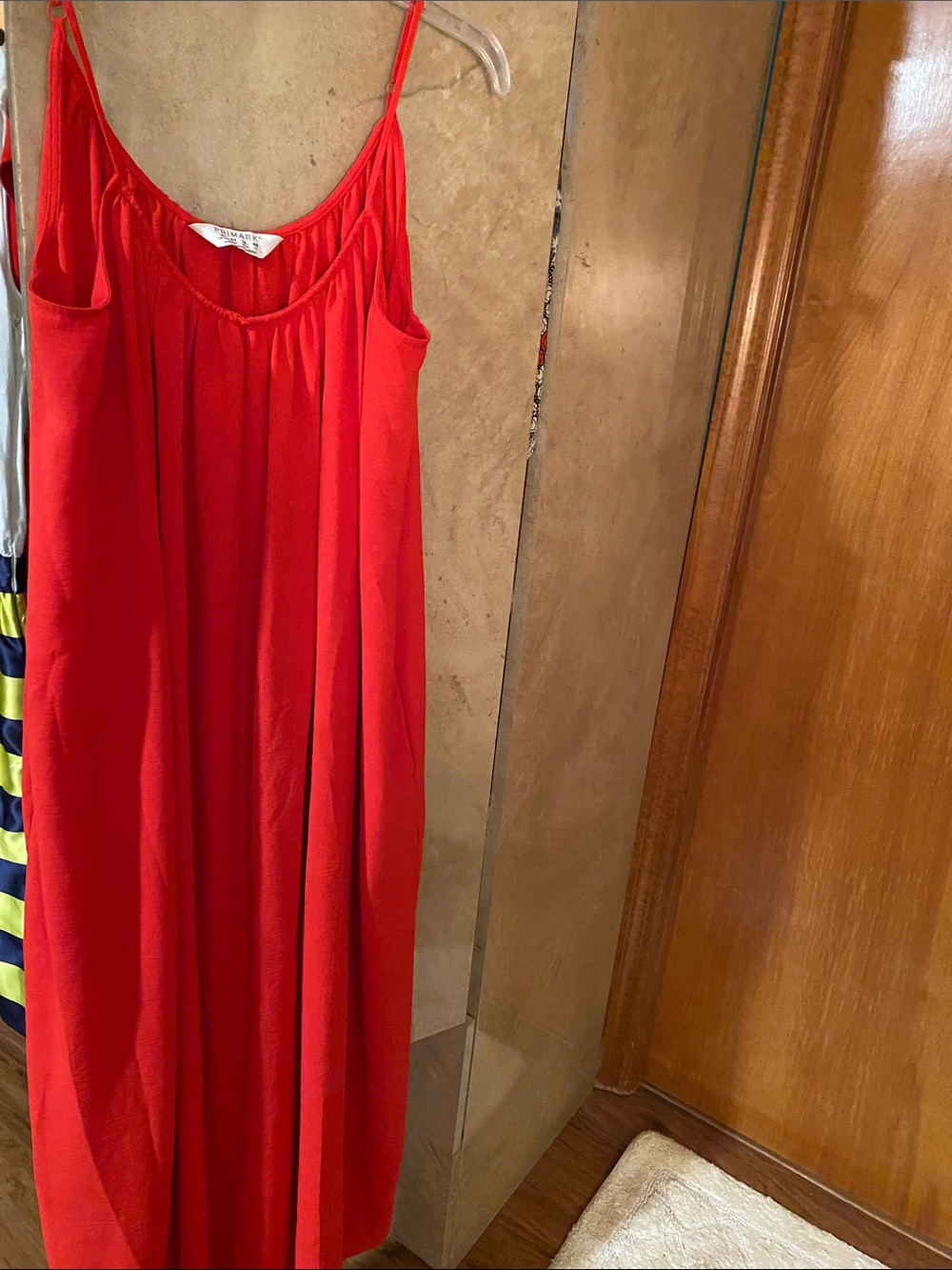 Primark Loose Flowy Spaghetti Strap Maxi Dress. Size 12